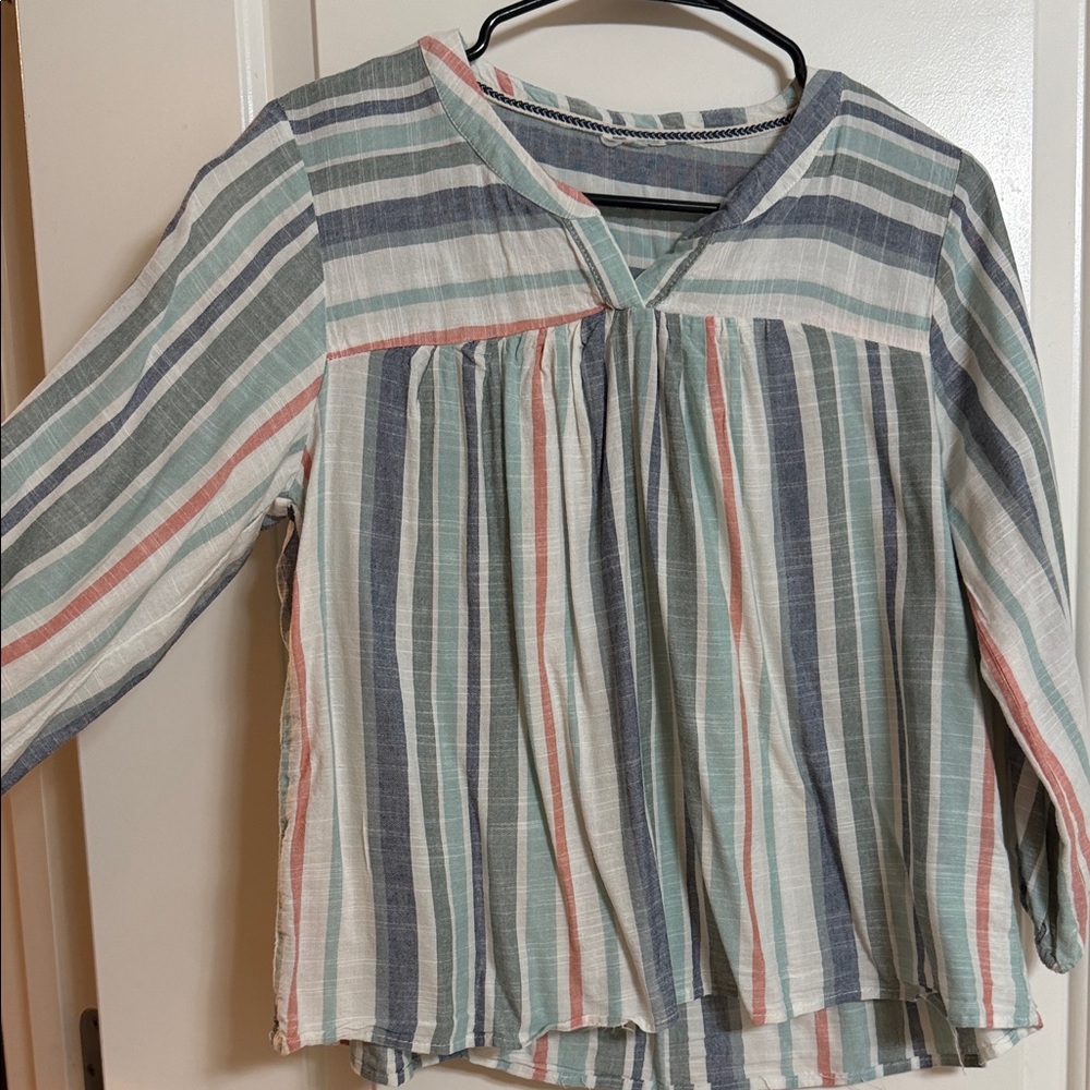 Striped Multicolor Women's Blouse